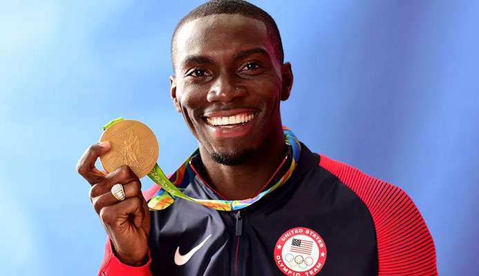 Kerron Clement is one of the most decorated Olympians to ever come out publicly. Photo by Harry How/Getty Images