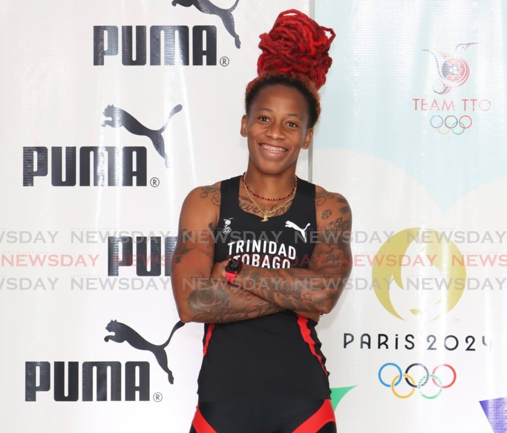 Trinidad and Tobao sprinter Michelle-Lee Ahye. - Faith Ayoung (Image obtained at newsday.co.tt)